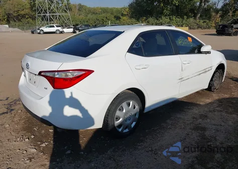 2014 Toyota Corolla L/Le/Le Pls/Prm/S/S Pls from USA, damaged, VIN 2T1BURHE7EC166031